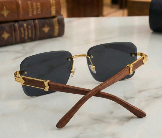 Luxury Rimless Sunglasses