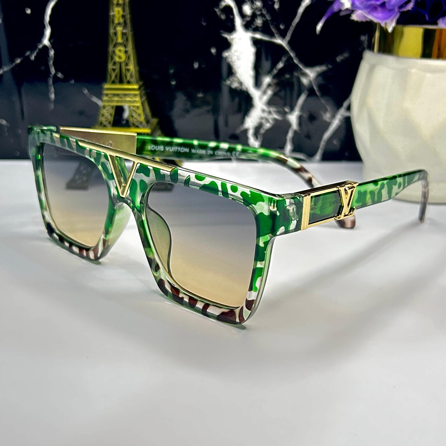 Tiger Print Glasses