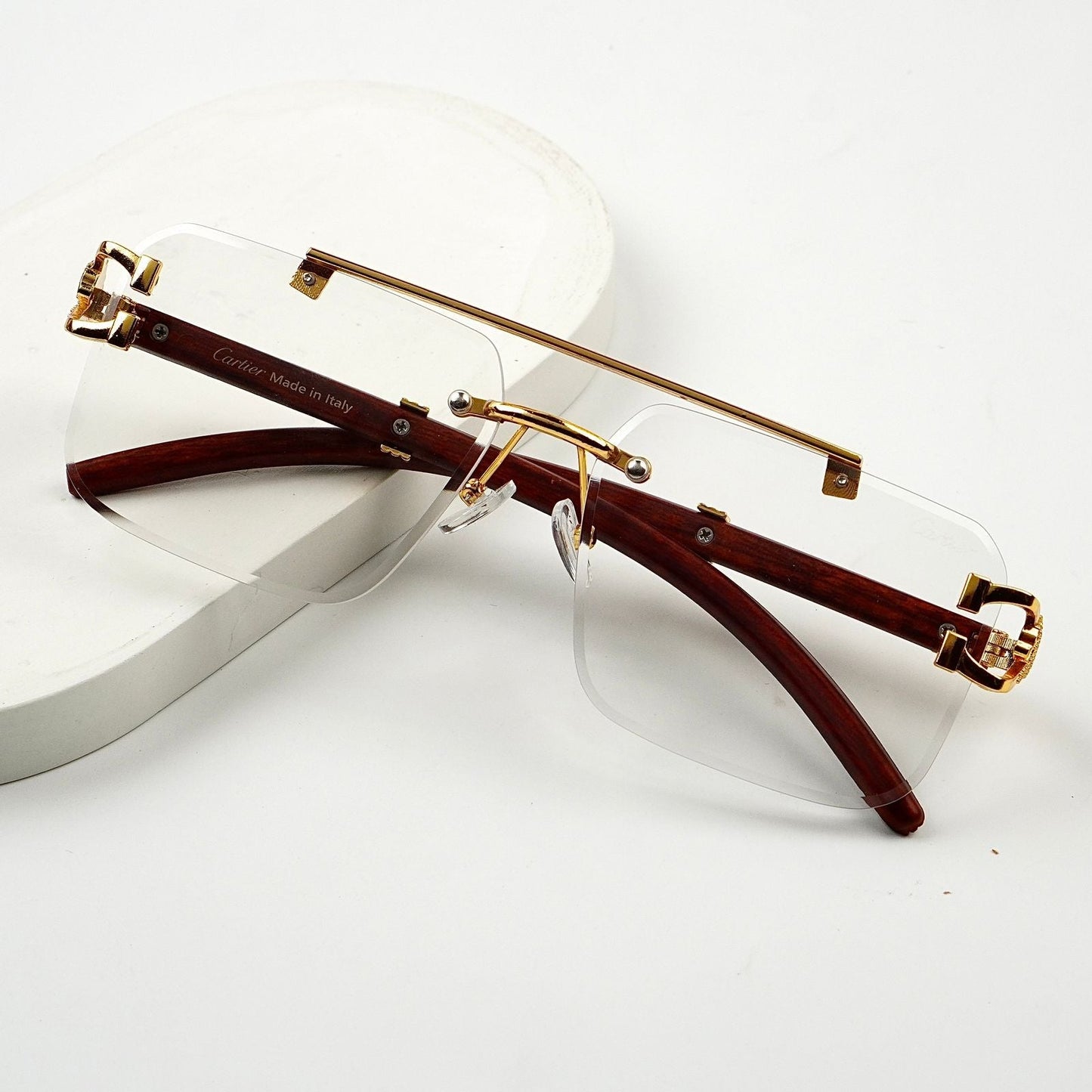 Solar Magic Cheetah Glasses (Transition Brown)