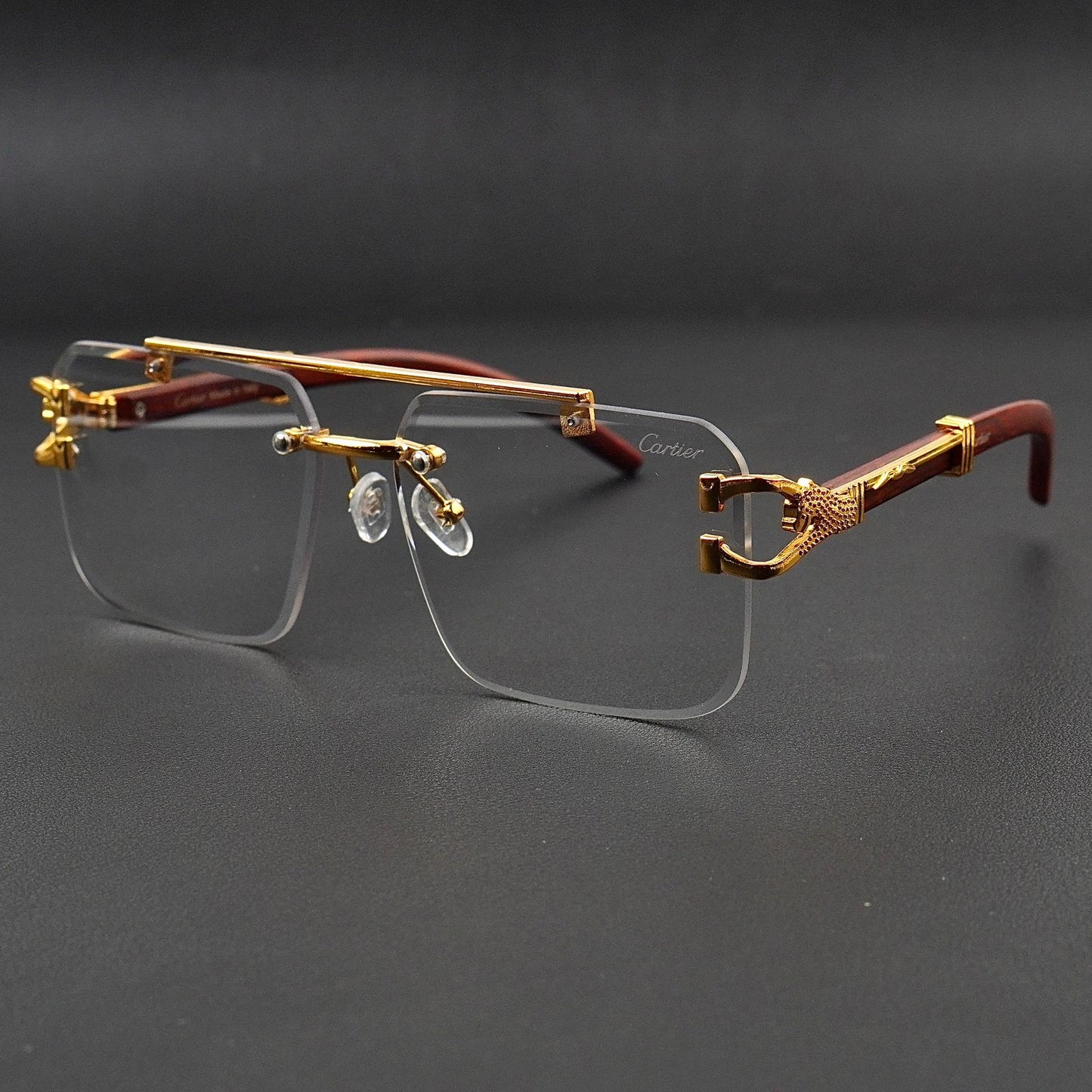 Solar Magic Cheetah Glasses (Transition Brown)