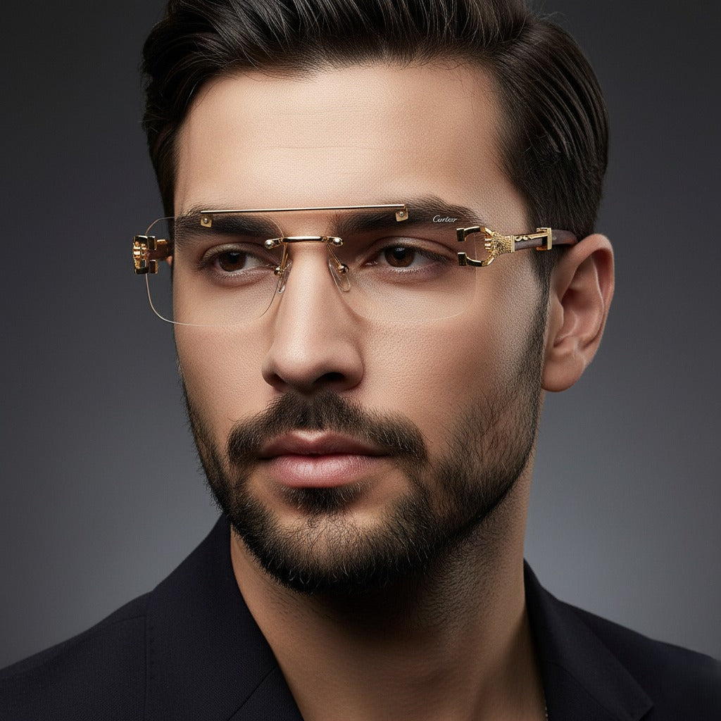Solar Magic Cheetah Glasses (Transition Brown)